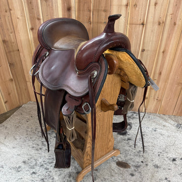 Used Circle Y Omaha Trail Saddle, 16" Seat