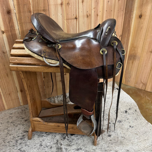 Used Australian Stock Saddle Co. "Darwin Drafter", 15.5" Seat