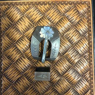3/4” Bull Parker Buckle & Keeper