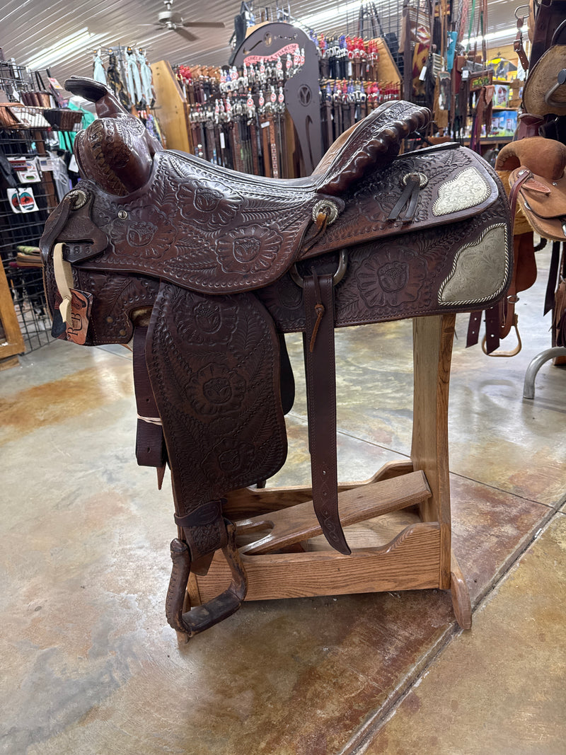 Used Moss Saddlery Pleasure Saddle, 16.5"