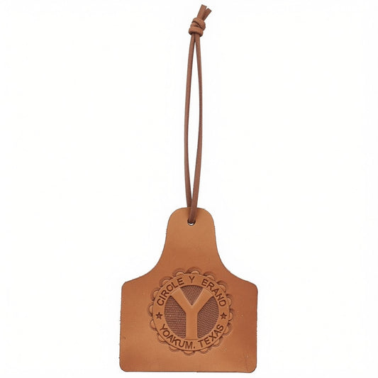 Leather Cattle Ear Tag Air Freshener