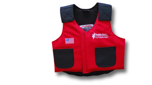 Saddle Barn Color Cordura Mutton Bustin Vest