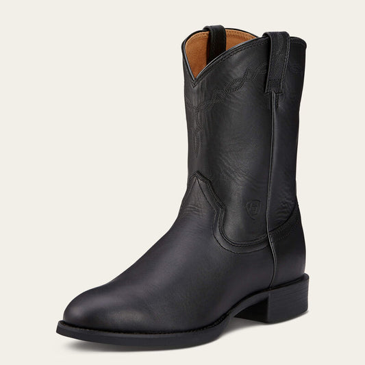 Ariat Men's Heritage Roper Black Boots