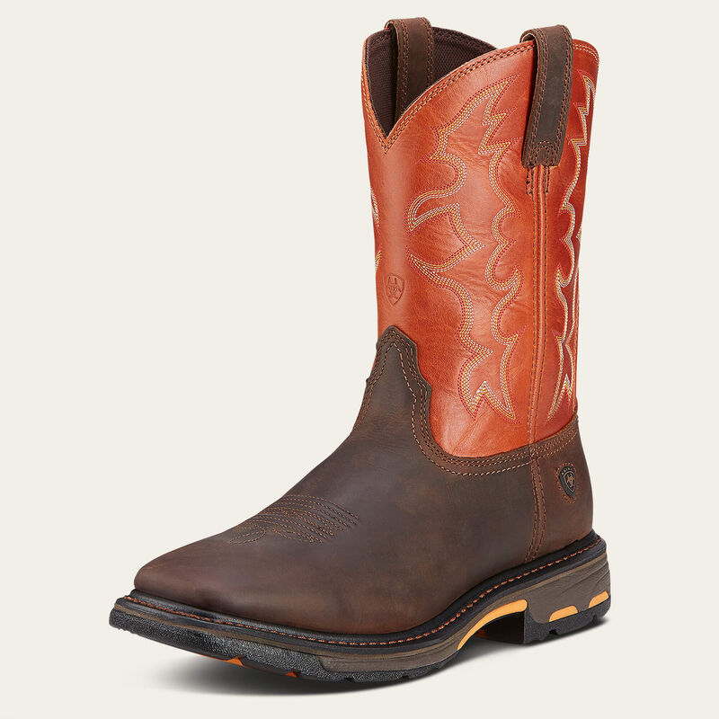 Ariat Men's WorkHog Wide Square Toe Work Boots