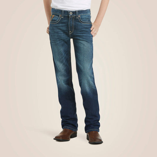 Ariat Boy's B5 Cyclone Slim Boundry Stackable Straight Leg Jean