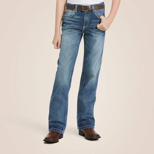 Ariat Boy's B4 Relaxed Coltrane Boot Cut Jean