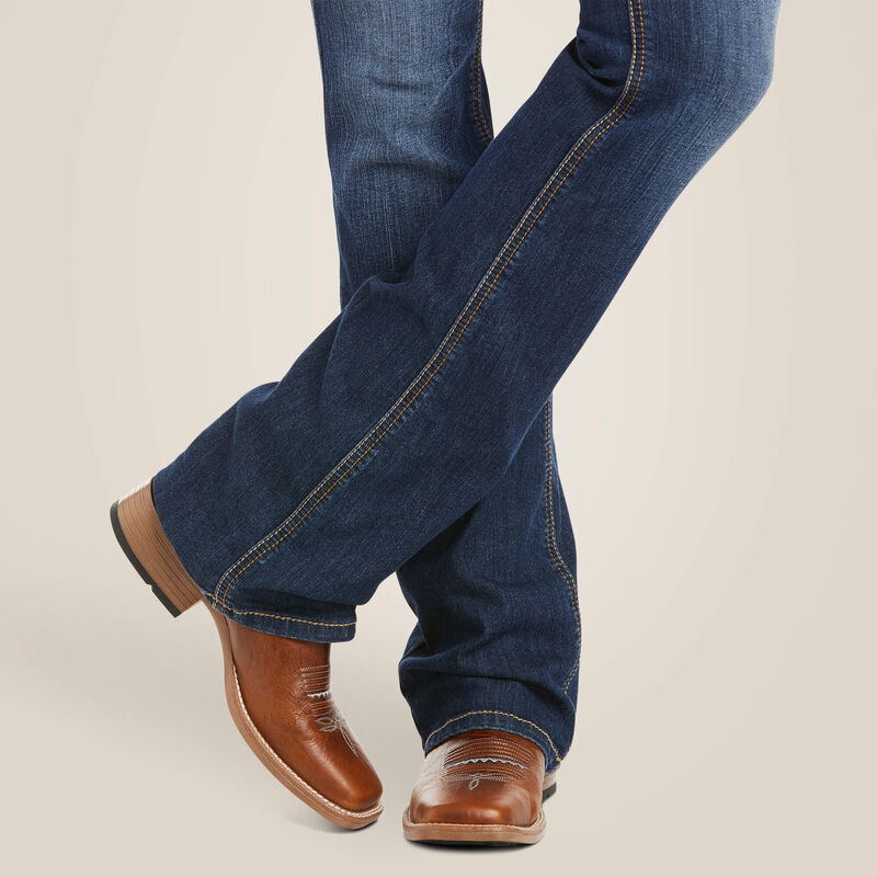 Ariat Women's R.E.A.L. Perfect Rise Stretch Rosa Boot Cut Jean-Lita-Plus Size