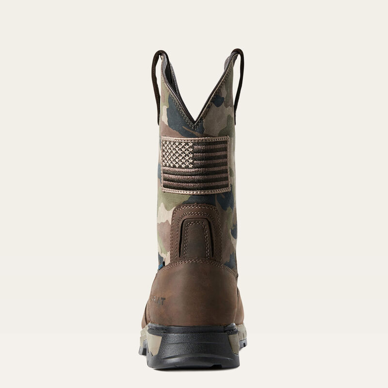 Ariat Men's Rebar Flex Patriot Waterproof Composite Toe Work Boot