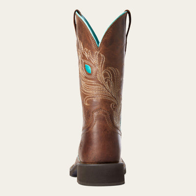 Ariat Women's Bright Eyes II Weathered Brown Western Boot