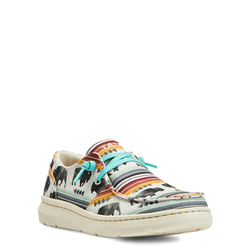 Ariat Women's Buffalo Print Hilo Shoe
