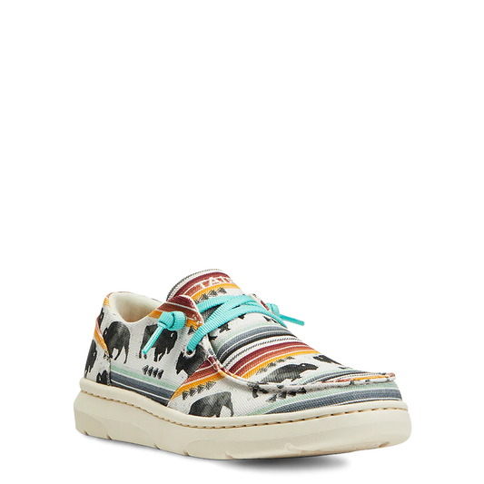 Ariat Women's Buffalo Print Hilo Shoe