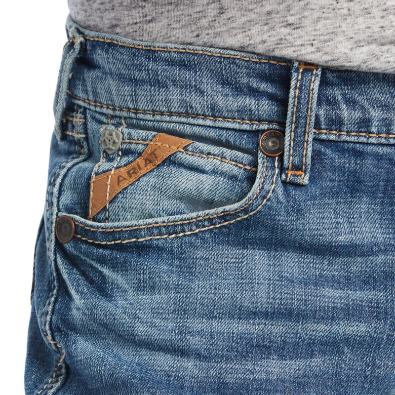 Ariat Boy's Straight B4 Merrick Rattler Bootcut Jeans