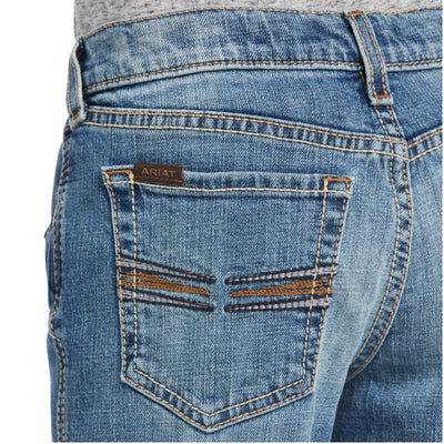 Ariat Boy's Straight B4 Merrick Rattler Bootcut Jeans