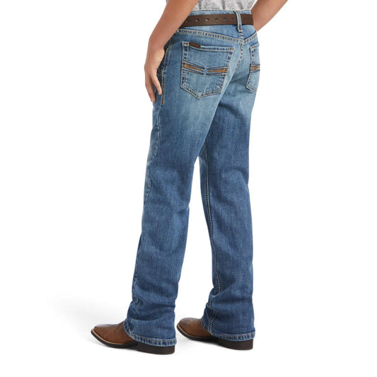 Ariat Boy's Straight B4 Merrick Rattler Bootcut Jeans