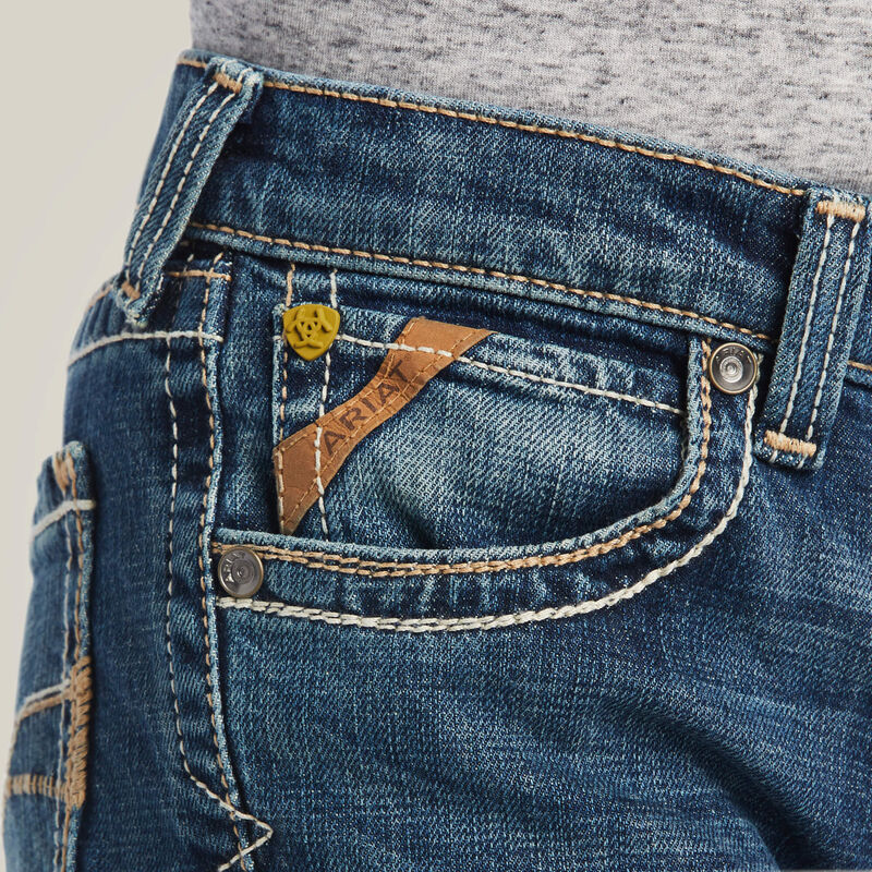 Ariat Boy's B5 Slim Wilson Stackable Straight Leg Jean