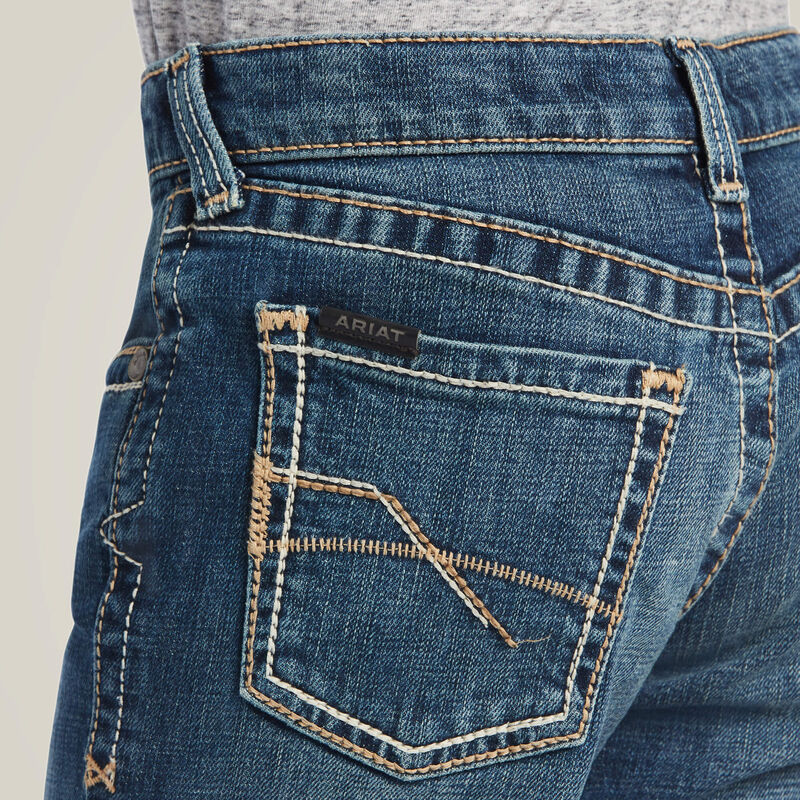 Ariat Boy's B5 Slim Wilson Stackable Straight Leg Jean
