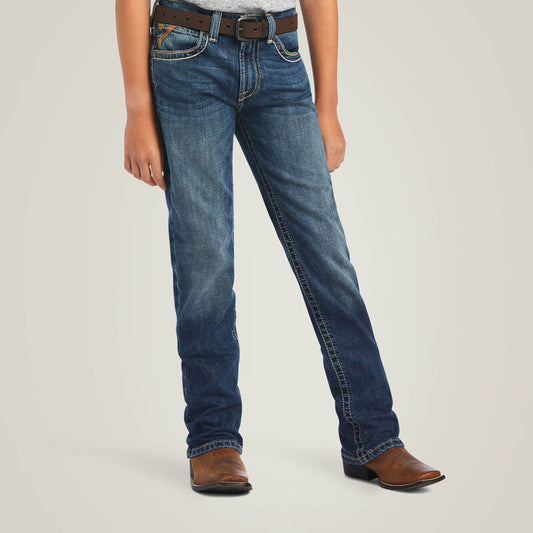 Ariat Boy's B5 Slim Wilson Stackable Straight Leg Jean