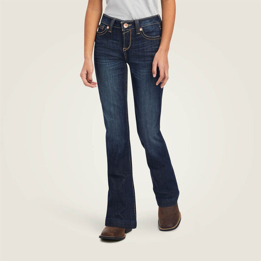 Ariat Girl’s R.E.A.L Trouser Maggie Wide Leg Jean