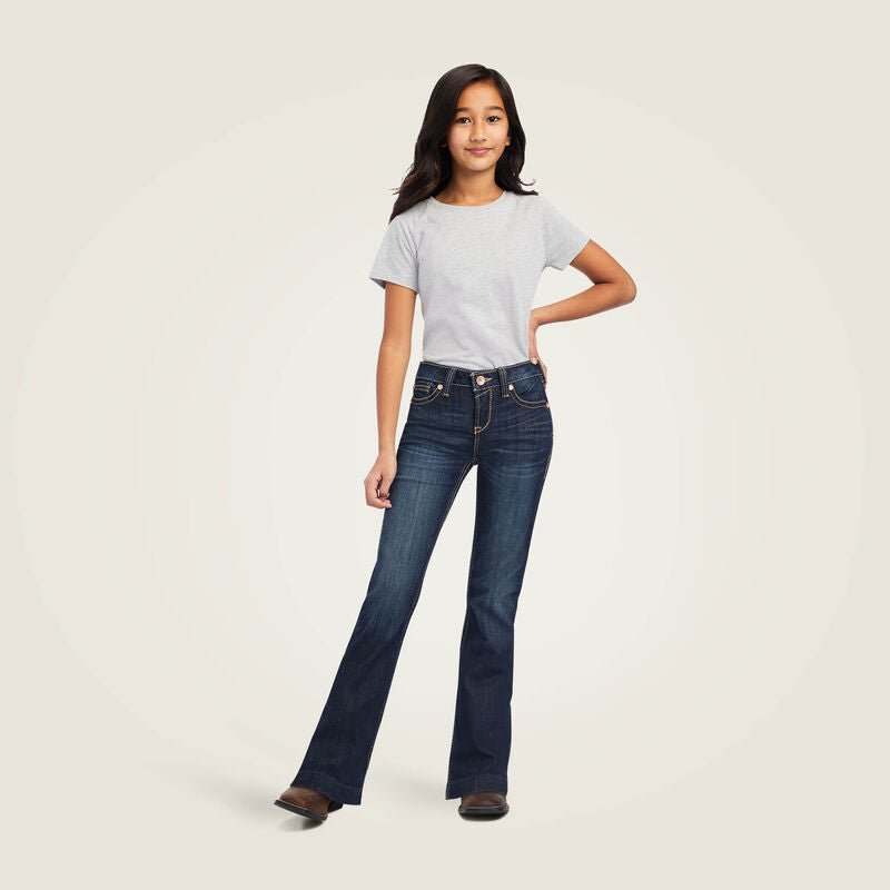 Ariat Girl’s R.E.A.L Trouser Maggie Wide Leg Jean
