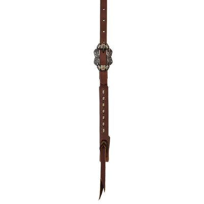 Weaver Oiled Hermann Oak Buckstitch Browband Headstall