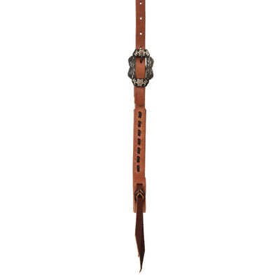 Weaver Hermann Oak Russet Buckstitch Browband Headstall