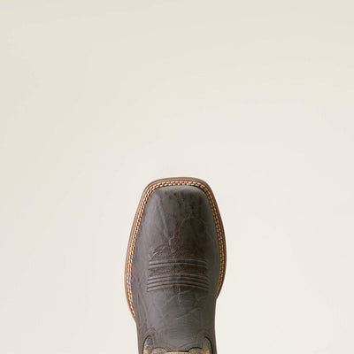 Ariat Men's Chocolate Elephant Print Steadfast Western Boot