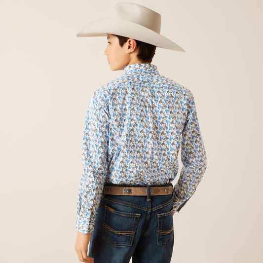 Ariat Boy's Peerce Classic Fit Shirt