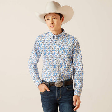 Ariat Boy's Peerce Classic Fit Shirt