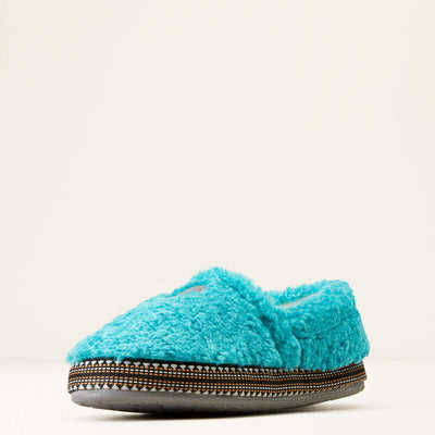 Ariat Women's Bright Turquoise Snuggle Slippers