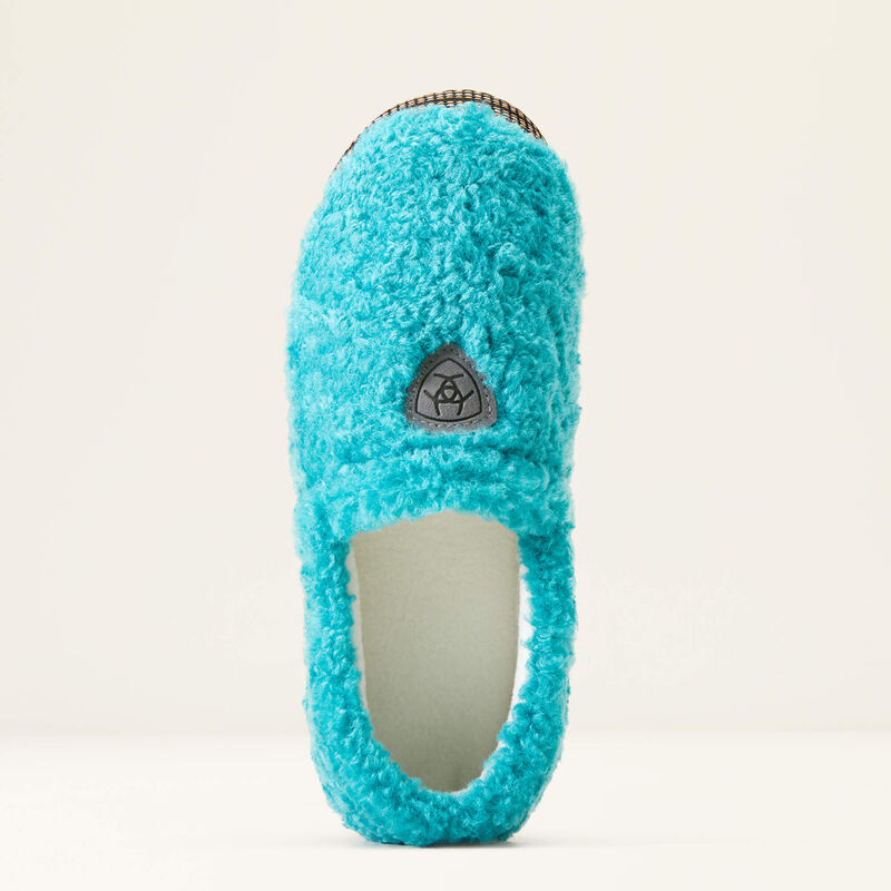 Ariat Women's Bright Turquoise Snuggle Slippers