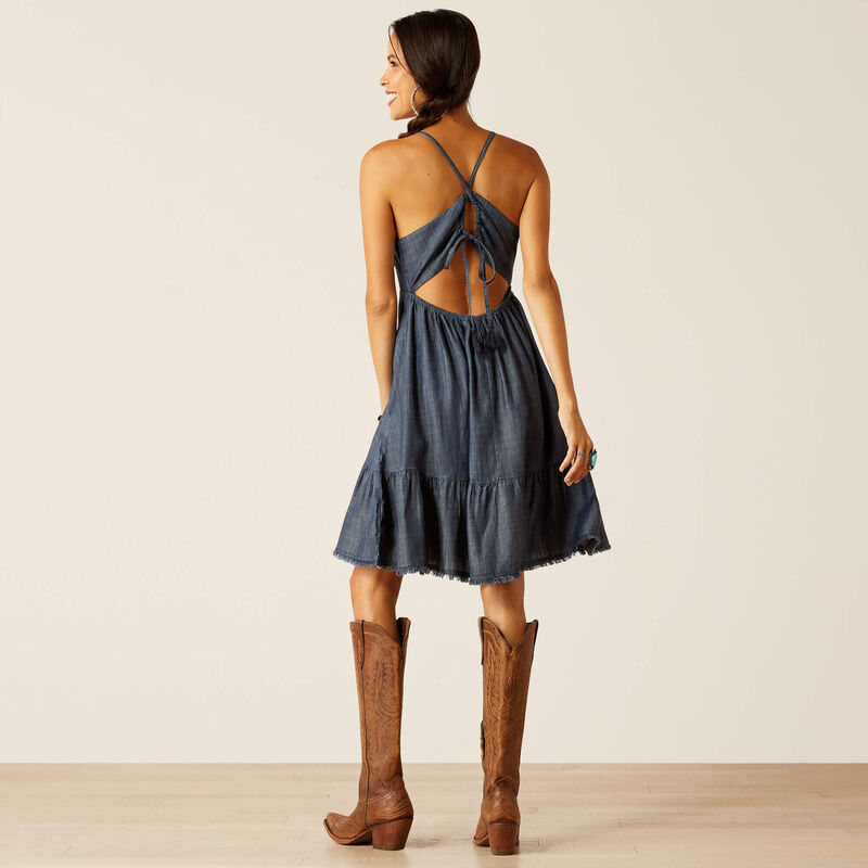 Ariat Women's Indigo Rinse Calico Dress