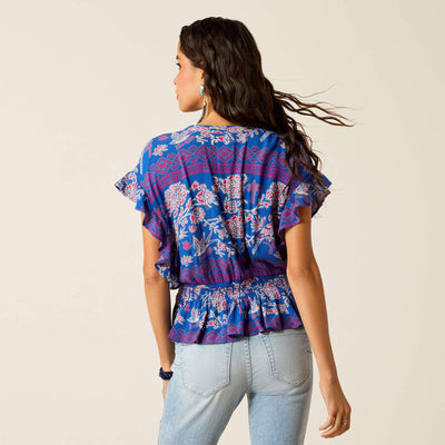 Ariat Women's Candelia Print Cortez Top