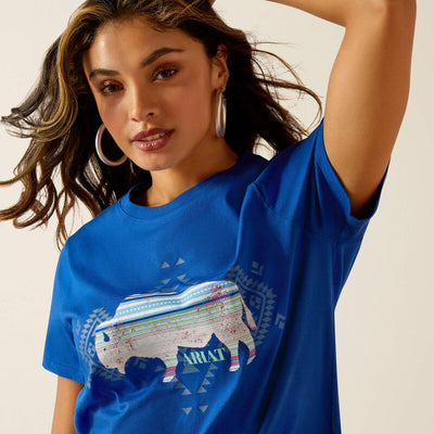 Ariat Women's Surf The Web Buffalo T-Shirt