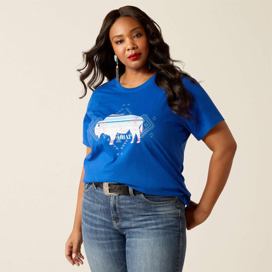 Ariat Women's Surf The Web Buffalo T-Shirt