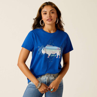 Ariat Women's Surf The Web Buffalo T-Shirt