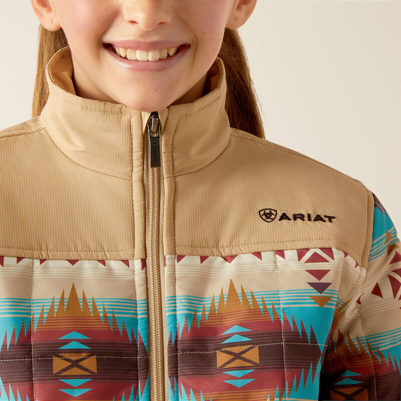 Ariat Girl's Serrano Southwest Print Crius Jacket