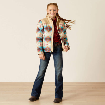 Ariat Girl's Serrano Southwest Print Crius Jacket