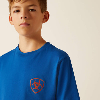 Ariat Boy's Royal Blue Horizon Oasis T-Shirt