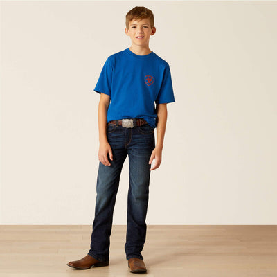 Ariat Boy's Royal Blue Horizon Oasis T-Shirt