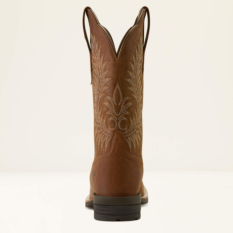 Ariat Women's Frontier Brown Hybrid Ranchward W Toe Western Boot
