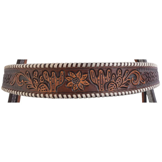 Circle Y Desert Rawhide Edge Browband Headstall