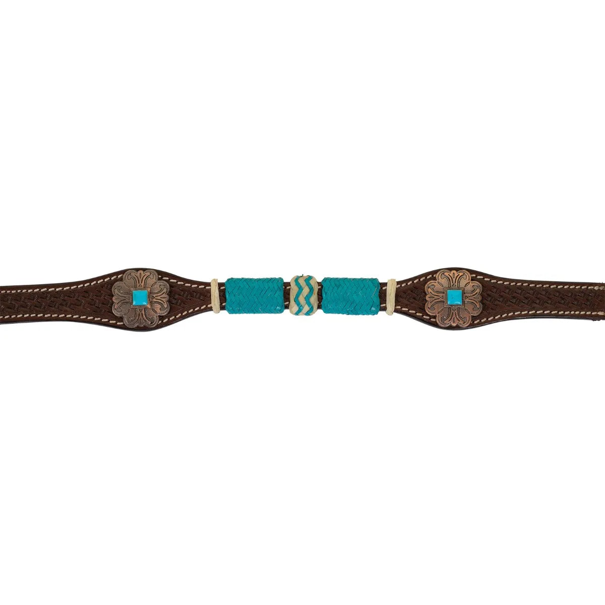 Circle Y Turquoise Roundup Breast Collar