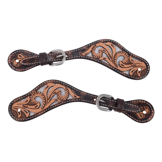 Circle Y Glitters in Motion Spur Strap