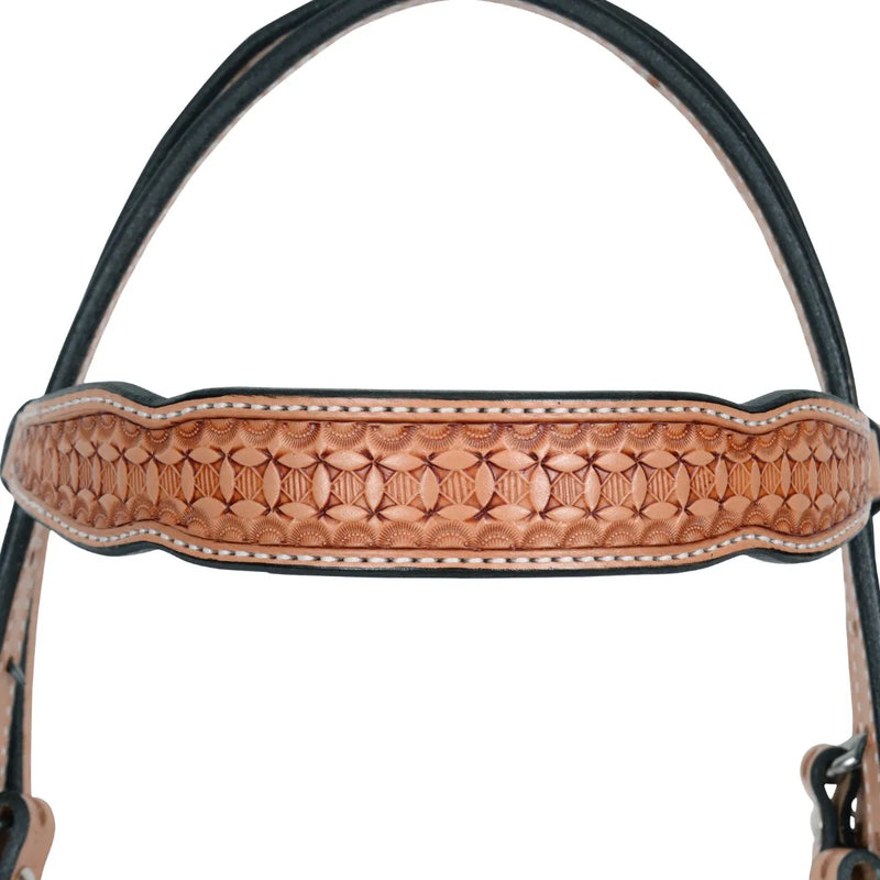 Circle Y Windsor Lite Oil Browband Headstall