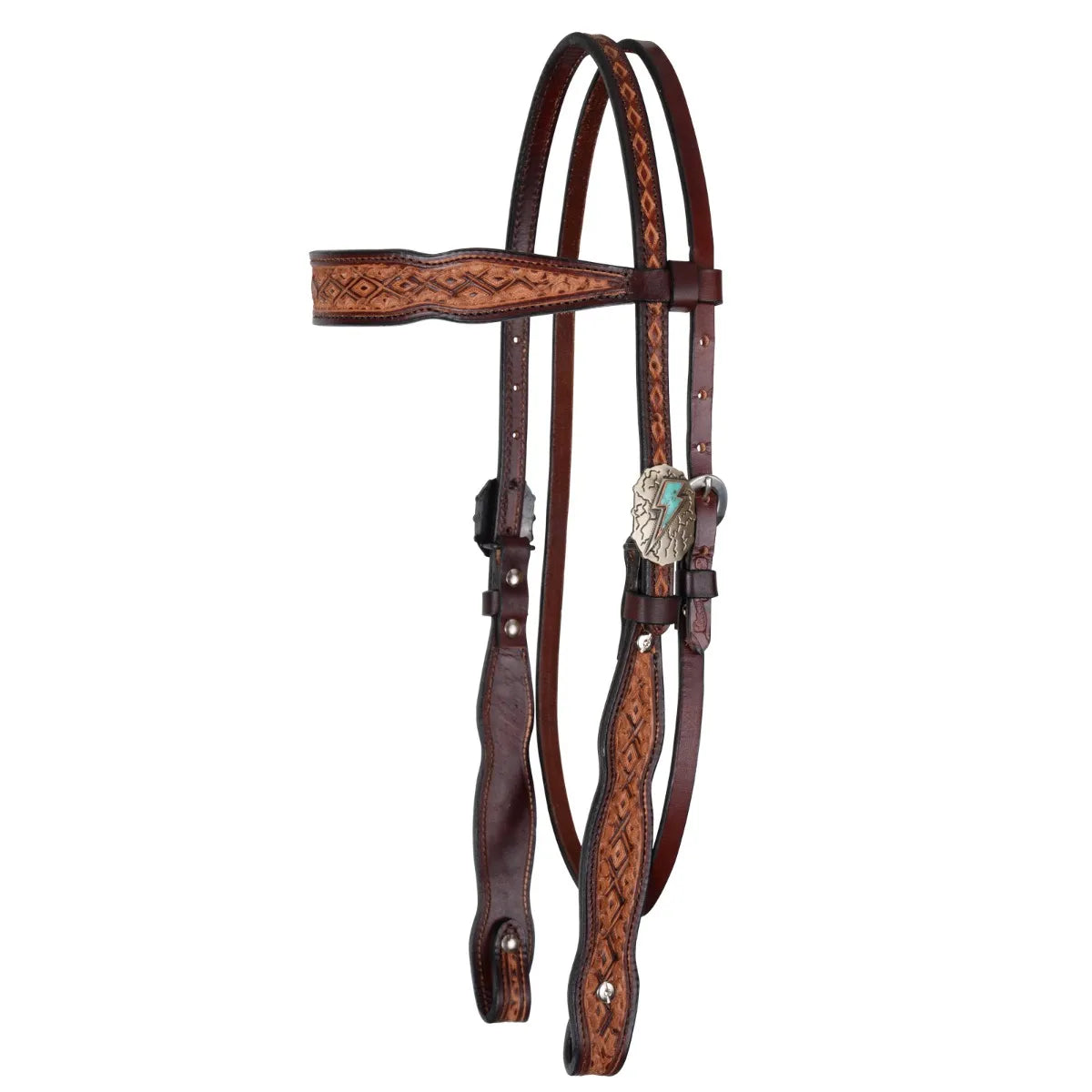 Circle Y Montana Vintage Browband Headstall