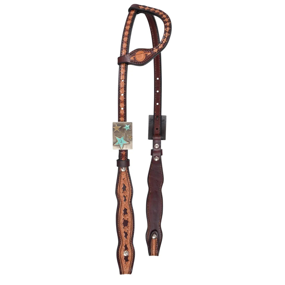 Circle Y Saturn Rising Vintage One Ear Headstall