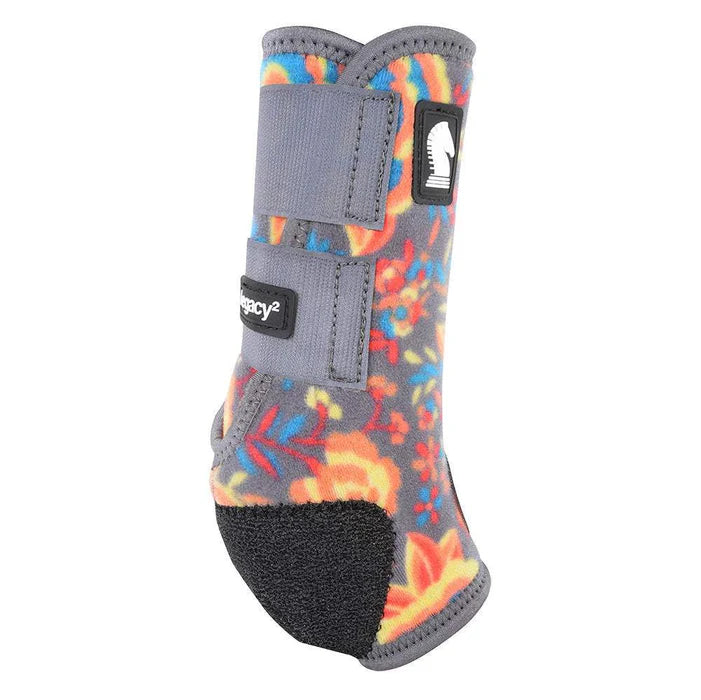 Classic Equine Legacy2 Wildflower Hind Boots-2 Pack