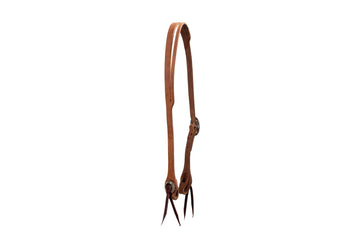 Circle Y PRCA Heavy OiledHarness Slip Ear Headstall