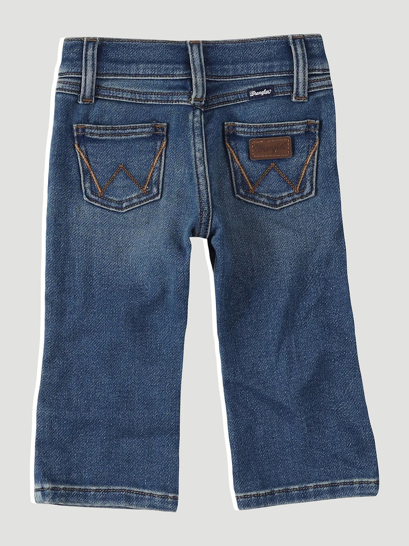 Wrangler Little Boy's Stitched Pocket Ropin' Western Jean