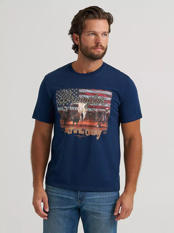 Wrangler Spirit Flag Graphic T-Shirt